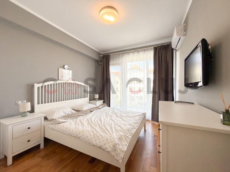 Apartament cu 2 camere decomandat, mobilat în Central