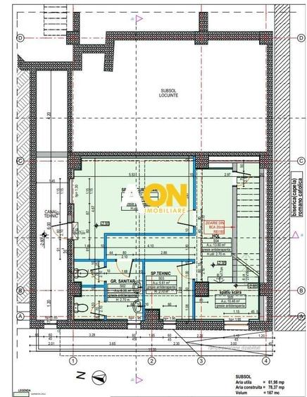 Spațiu comercial, de 272 mp, în Ultracentral