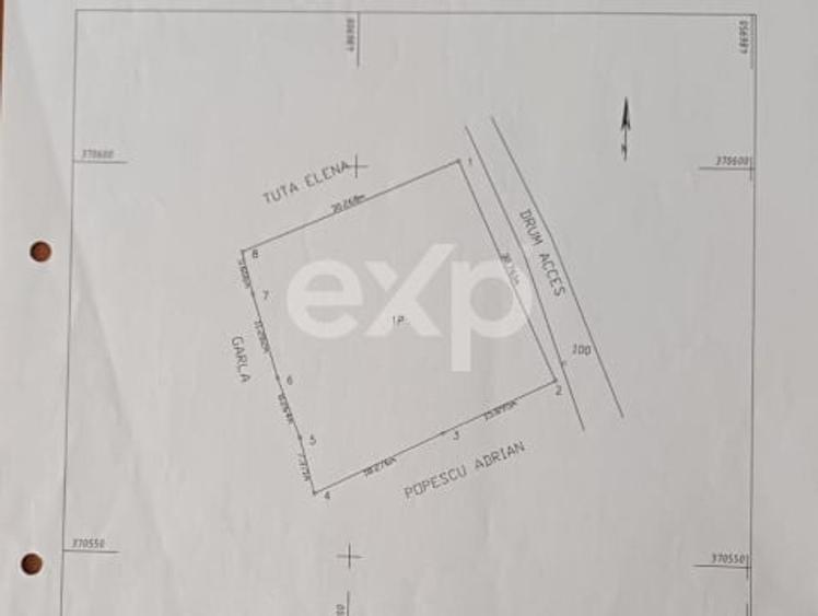 Teren Construcții intravilan de 1018 mp, în Moșoaia