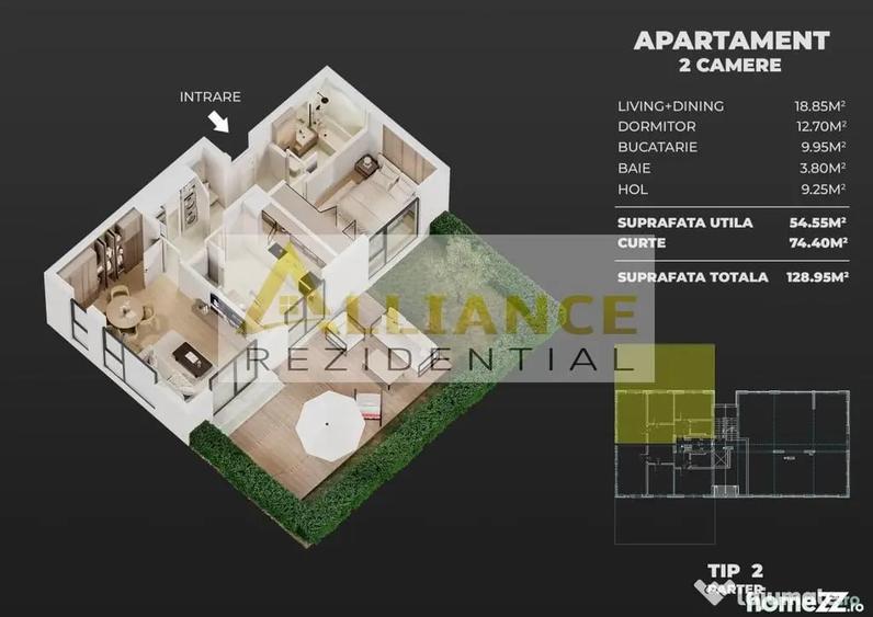 Ame Residence Exclusivitate Proiect nou ap 2 si 3 camere - 12