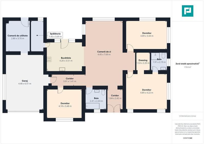 Casa noua 4 camere mobilata-utilata in Mandruloc - 18