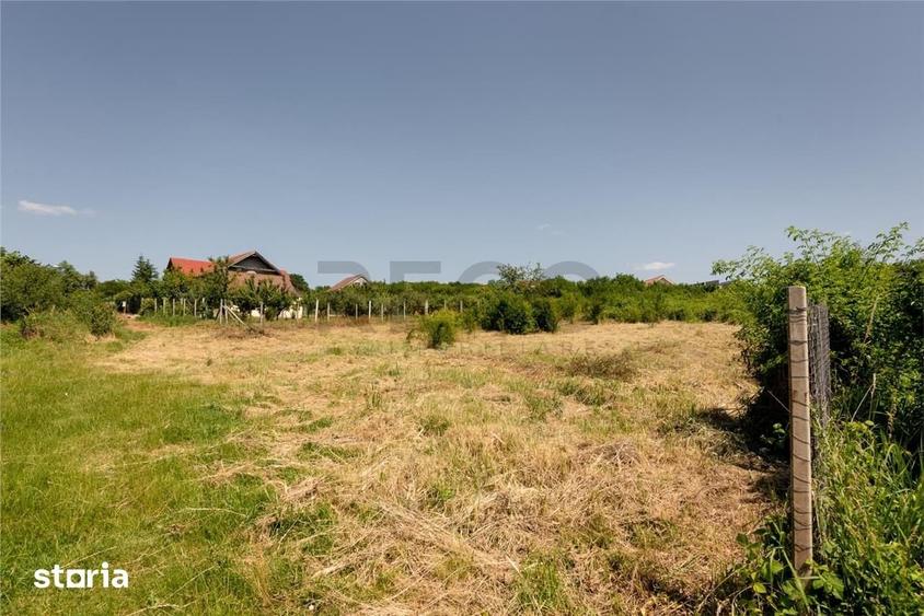 Teren de 1200 mp, în Oncea