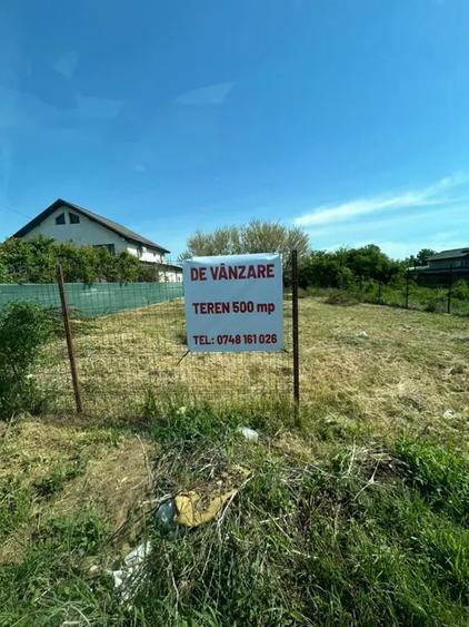 Teren de 500 mp, în Nanov