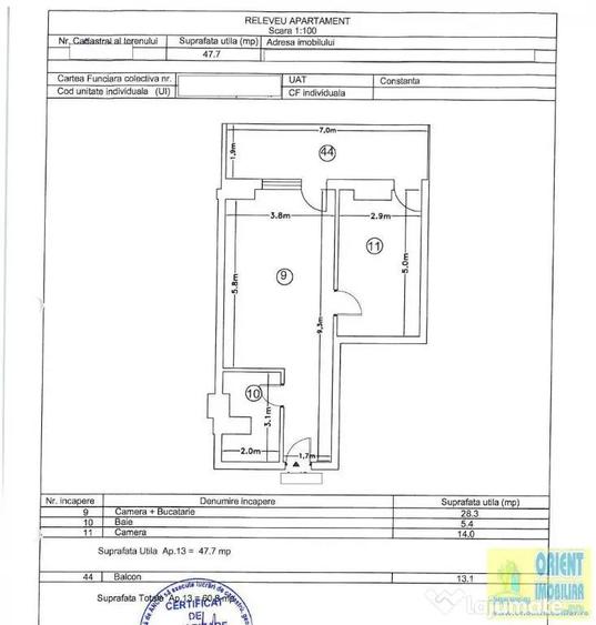 Statiunea Mamaia, Rex, 2 camere, etaj 1, vanzari - 14
