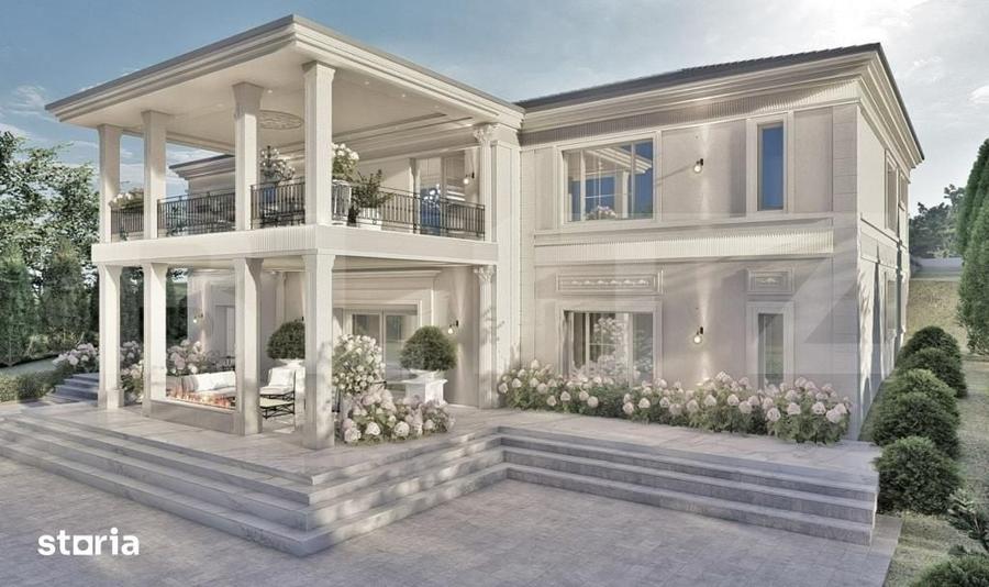Casă cu 10 camere cu Teren 1000 Mp în Central