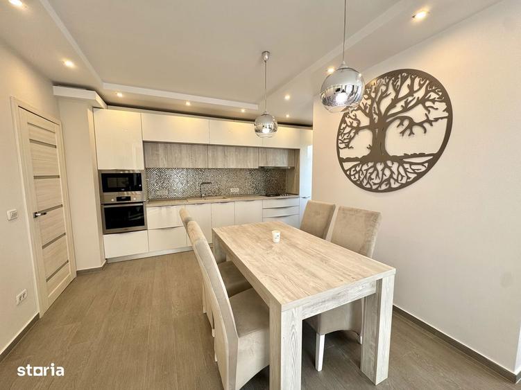 Inchiriez apartament 3 camere + parcare, amenajat modern, Micalaca - 12
