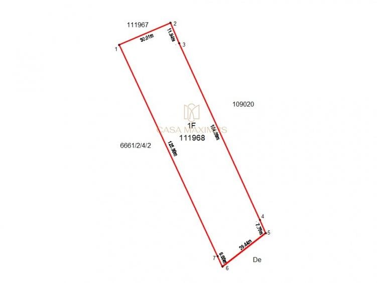 Teren Construcții intravilan de 3738 mp, în Cisnădioara