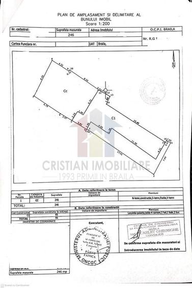 Casă cu 4 camere cu Teren 246 Mp în Buzaului