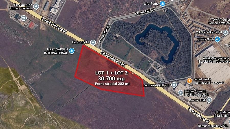 Teren agricol intravilan de 30700 mp, în Nord