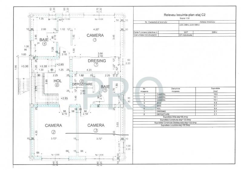 Casă individuală cu 4 camere cu Canalizare în Calea Dumbrăvii