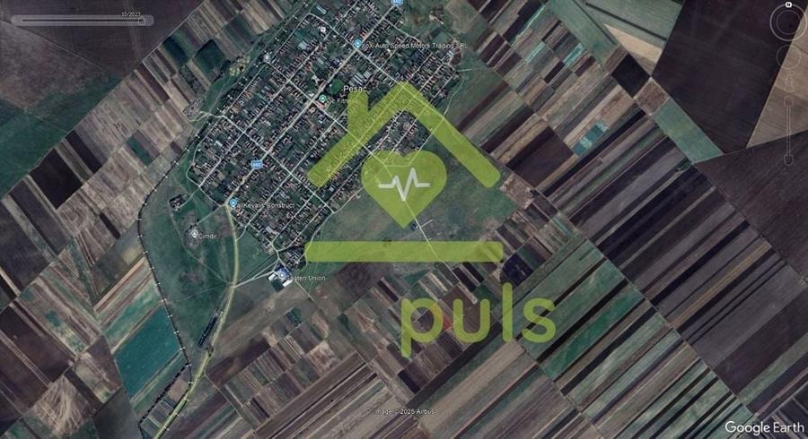 Teren de 5000 mp, în Pesac