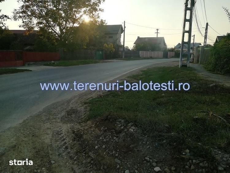 Teren de 530 mp, în Balotești