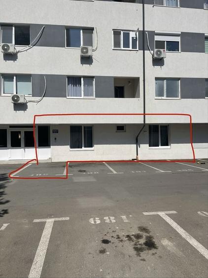 Apartament cu 2 camere, mobilat în Roșu