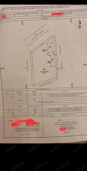 Teren de 986 mp, în Exterior Vest