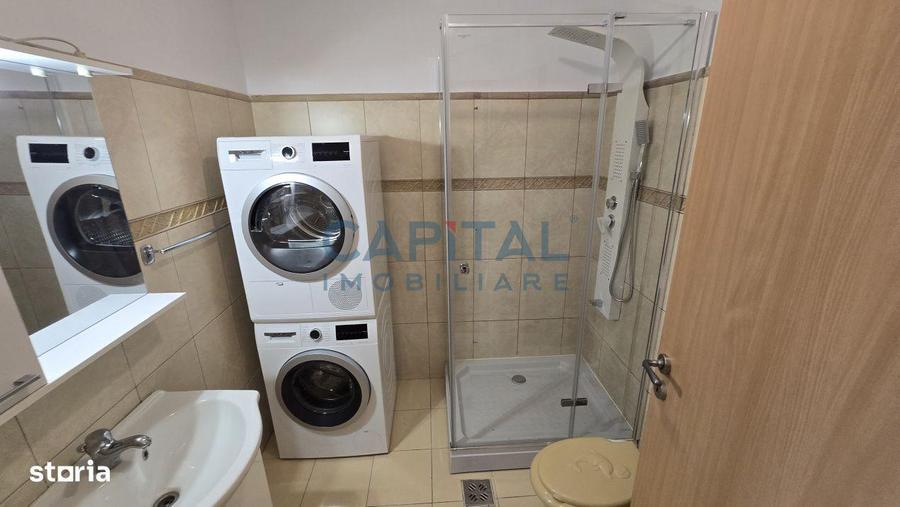 Apartament cu 2 camere semidecomandat, mobilat în Borhanci