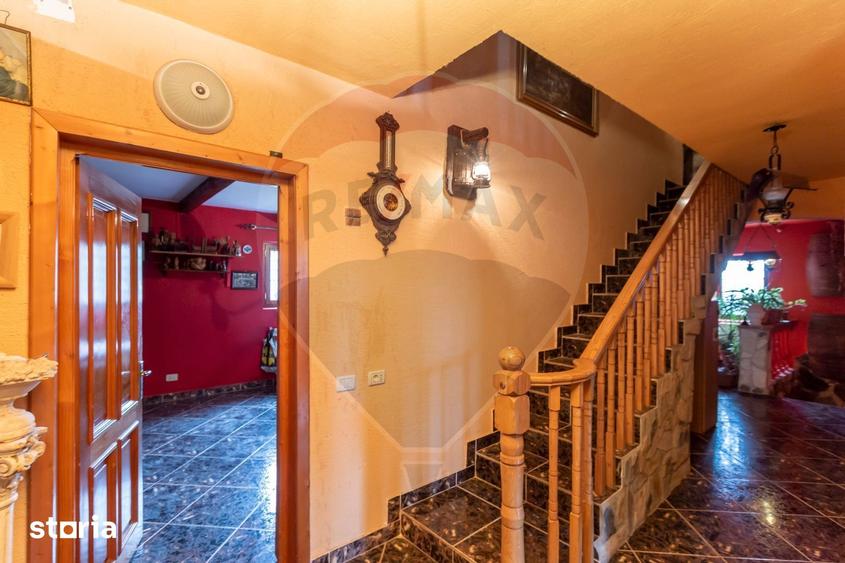 Casă cu 7 camere cu Teren 1020 Mp în Mărgineni