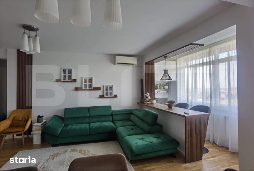 Apartament cu 3 camere decomandat în Șcheia