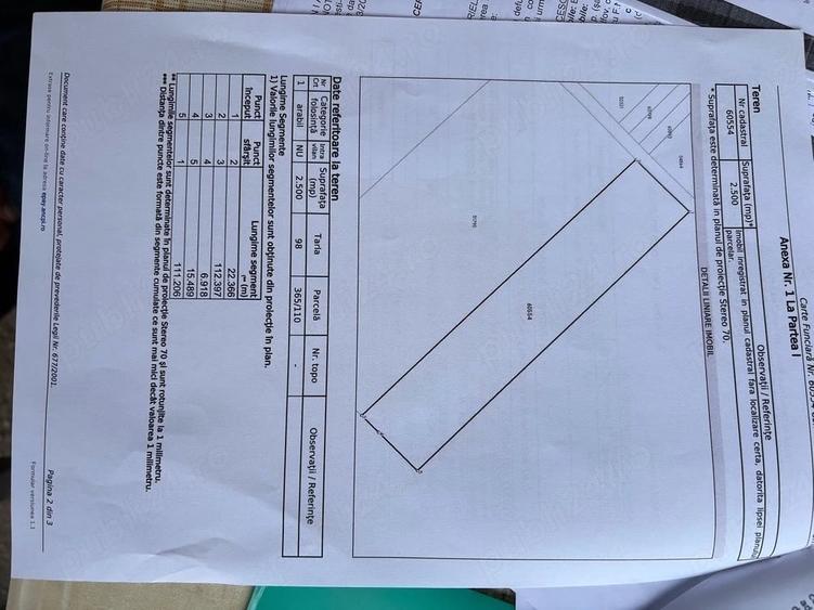 Teren de 2500 mp, în Afumați