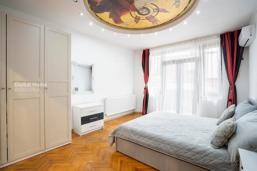 Apartament cu 6 camere circular, mobilat în Cișmigiu