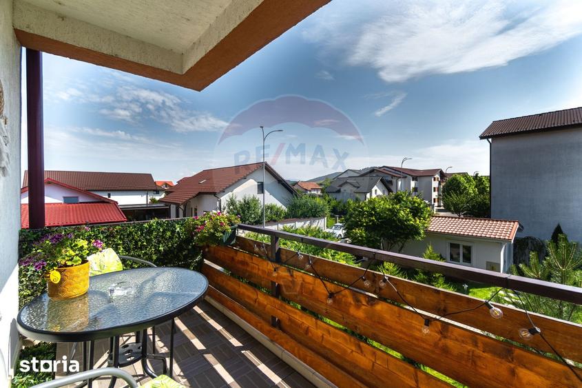 Apartament cu 2 camere decomandat, mobilat în Sânpetru