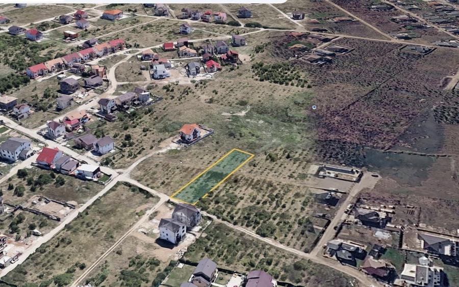 Teren Construcții intravilan de 1237 mp, în Mogoșoaia