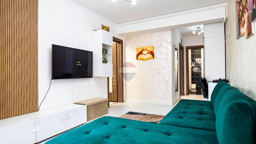 Apartament cu 2 camere semidecomandat, mobilat în Dobroești