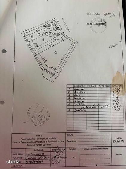 Garsonieră decomandată în 13 Septembrie