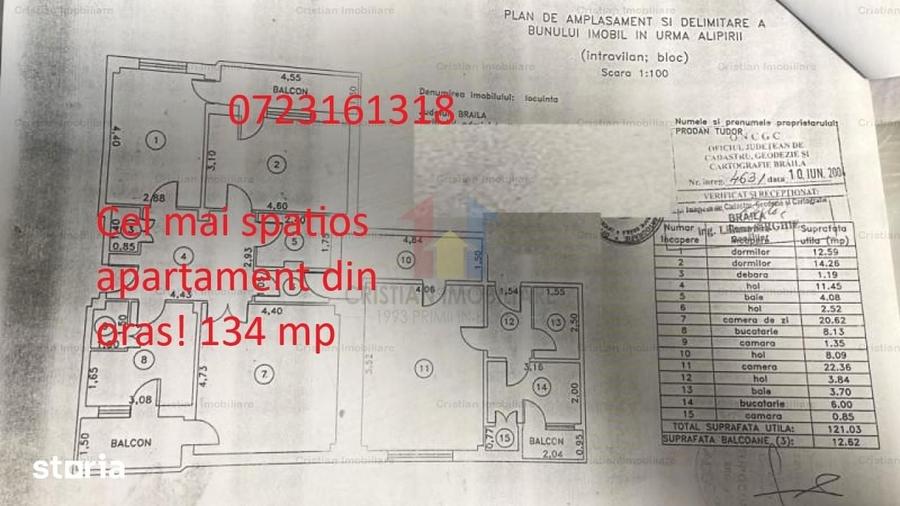 Apartament cu 4 camere decomandat în Obor