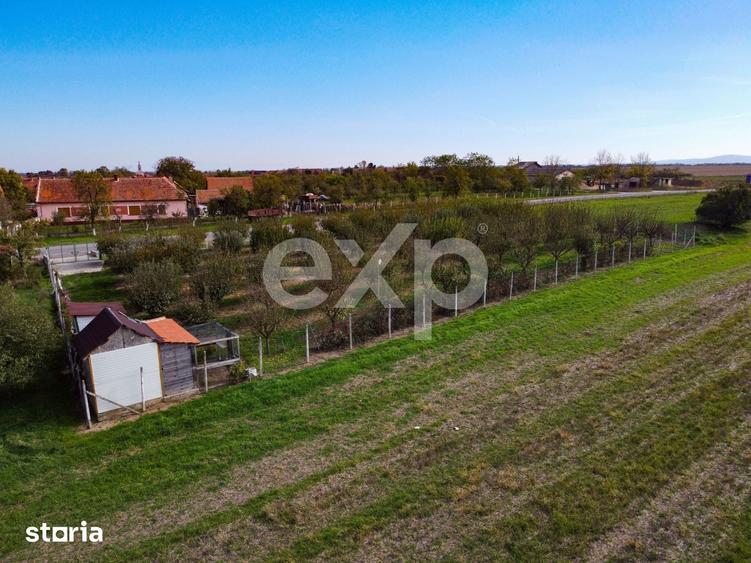 Teren de 1191 mp, în Racovița