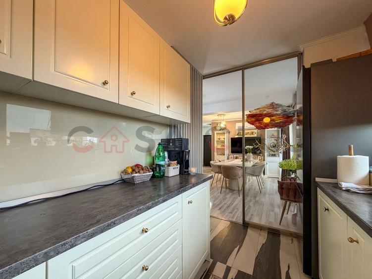Apartament cu 4 camere decomandat, mobilat în Borhanci