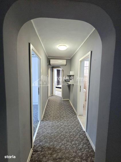 Apartament cu 3 camere, mobilat în Central