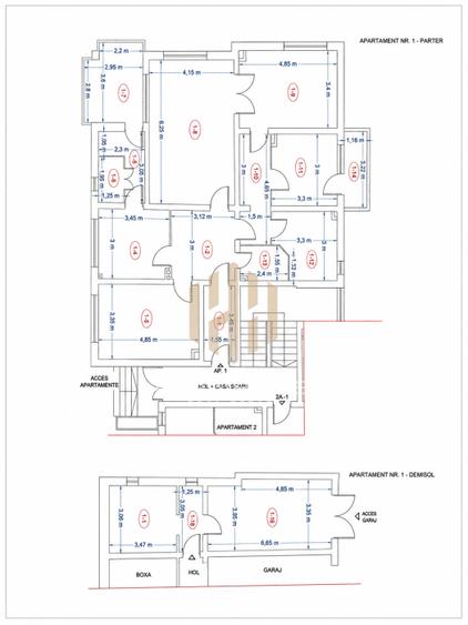 Apartament cu 4 camere decomandat, mobilat în Ultracentral