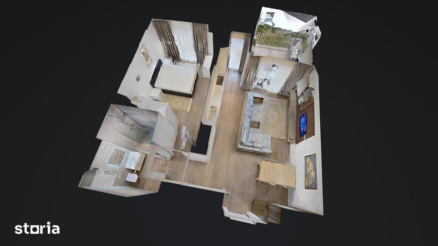 Apartament cu 2 camere în Crângași
