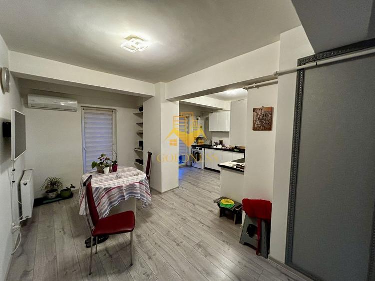 Apartament cu 3 camere semidecomandat, mobilat în Florești