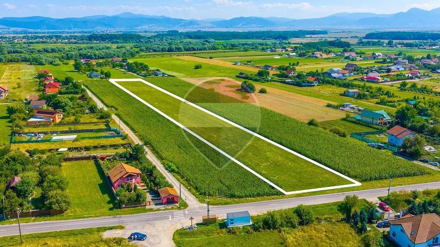 Teren de 10800 mp, în Podu Oltului