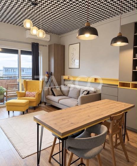 Apartament cu 3 camere semidecomandat, mobilat în Bună Ziua