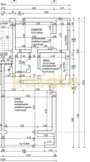 Apartament cu 3 camere decomandat în Herăstrău
