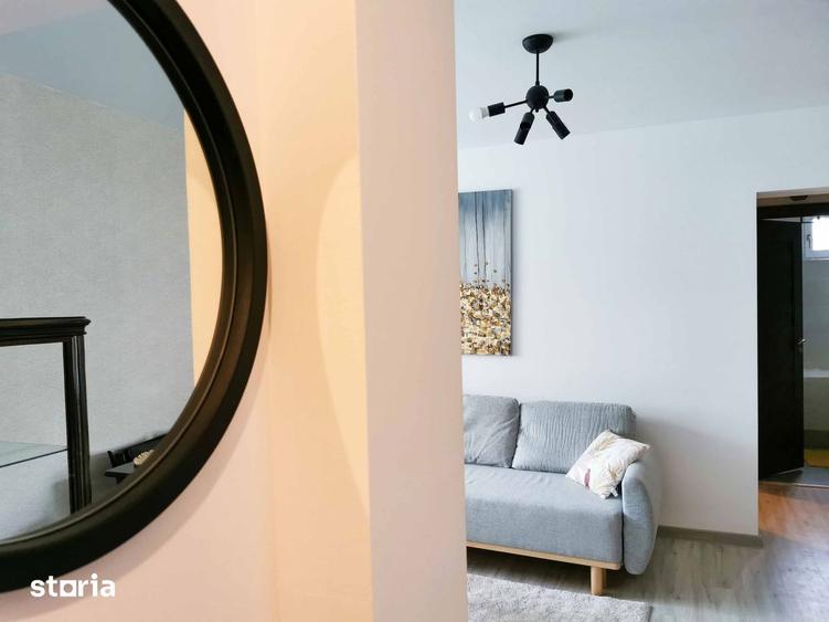 Apartament cu 2 camere semidecomandat în Central
