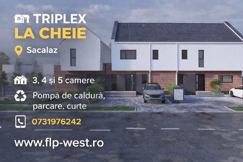 Casă cu 4 camere cu Teren 316 Mp în Săcălaz