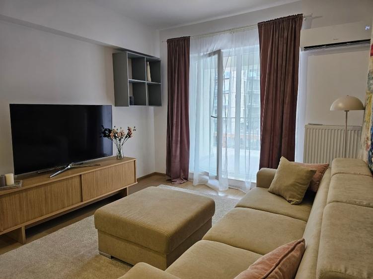 Apartament cu 2 camere decomandat, mobilat în Theodor Pallady