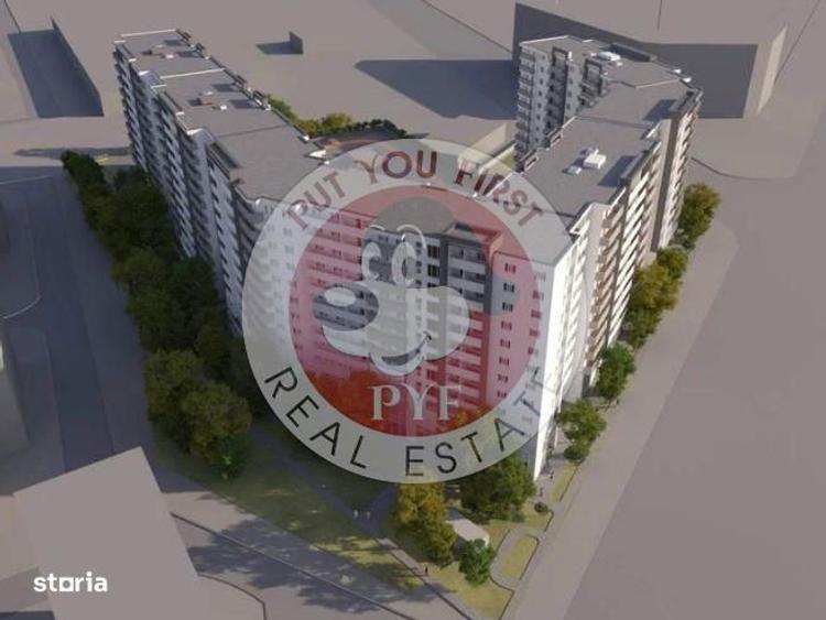 Apartament cu 3 camere semidecomandat în Militari