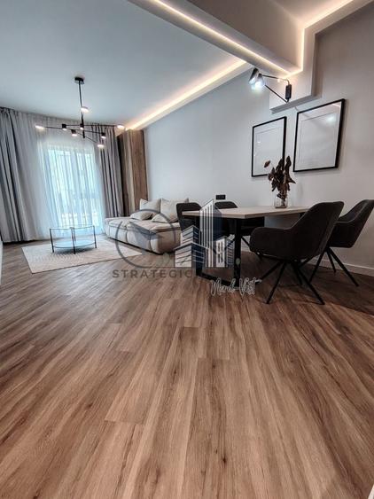 Apartament cu 2 camere semidecomandat, mobilat în Florești