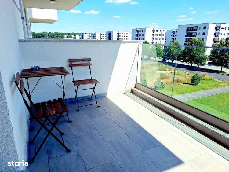 Apartament cu 2 camere decomandat, mobilat în Băneasa