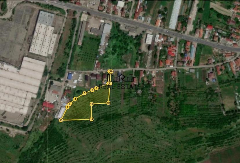 Teren de 10000 mp, în Sântuhalm
