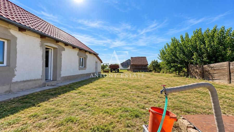 Casă individuală cu 3 camere cu Canalizare în Diosig