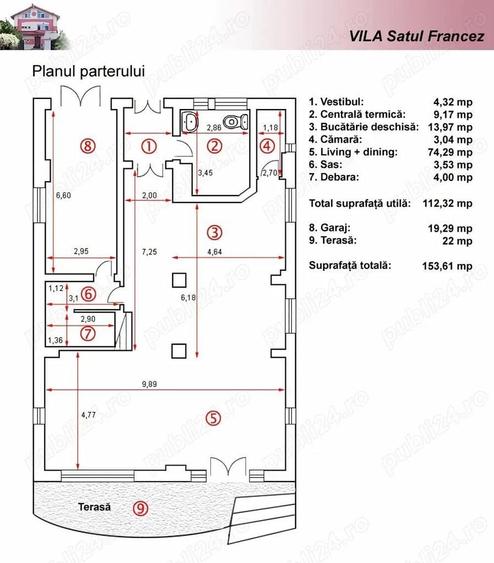 Herastrau I Sat Francez I vila 350mp I gradinita/birou/clinica - 5