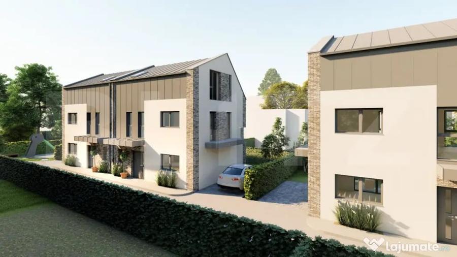 Duplex 4 camere, 120mp, 200 teren, proiect finalizat, zona T - Floresti (Cluj) - 17