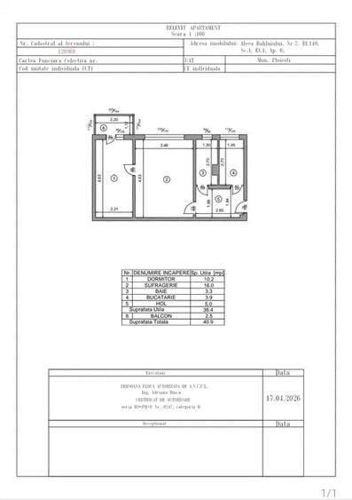 Apartament cu 2 camere nedecomandat în Vest - Lamâița