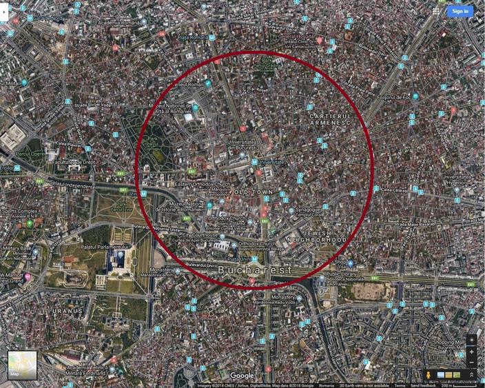 Birou, de 60 mp, în Centrul Istoric