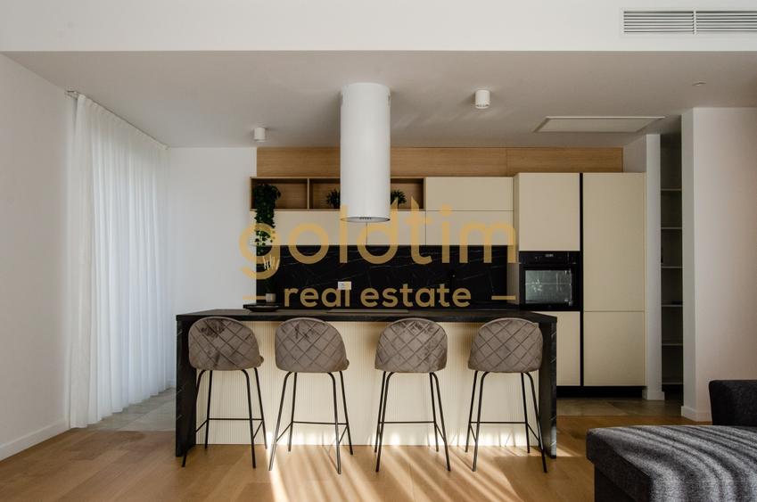 Apartament cu 4 camere decomandat, mobilat în Barbu Văcărescu